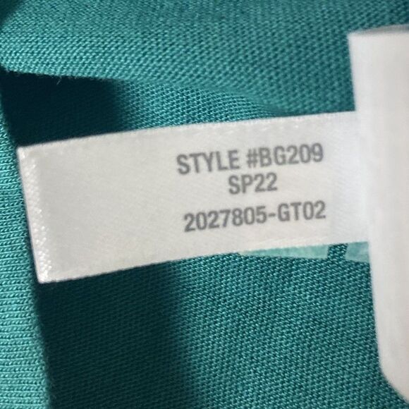 NWT J. Crew Broken-in Jersey Tiered Mini Dress Deep Patina Green Hippie Boho - Picture 12 of 13